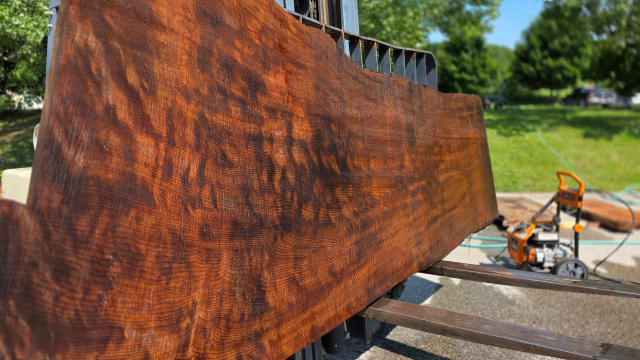 Redwood  #8091(OC) - 3-3/8" x 36" to 49" x 114" FREE SHIPPING within the Contiguous US.