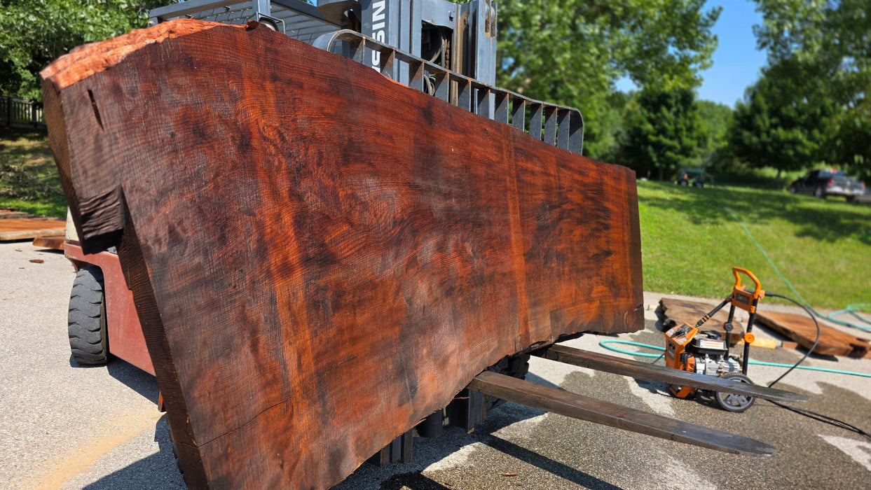 Redwood  #8091(OC) - 3-3/8" x 36" to 49" x 114" FREE SHIPPING within the Contiguous US.