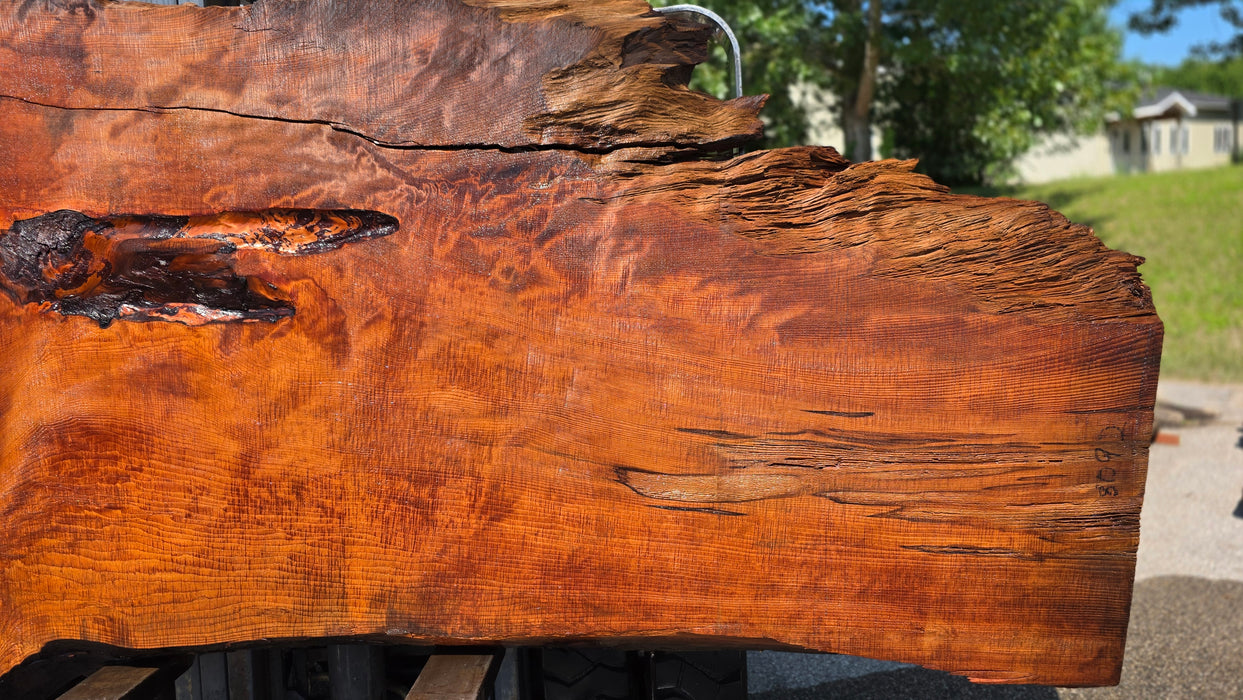 Redwood  #8092(OC) - 3-5/8" x 26" to 46" to 62" x 115" FREE SHIPPING within the Contiguous US.