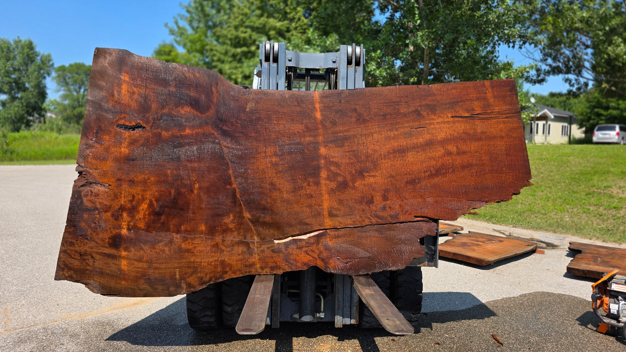 Redwood  #8092(OC) - 3-5/8" x 26" to 46" to 62" x 115" FREE SHIPPING within the Contiguous US.