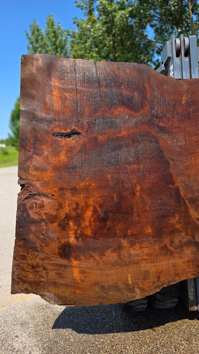 Redwood  #8092(OC) - 3-5/8" x 26" to 46" to 62" x 115" FREE SHIPPING within the Contiguous US.