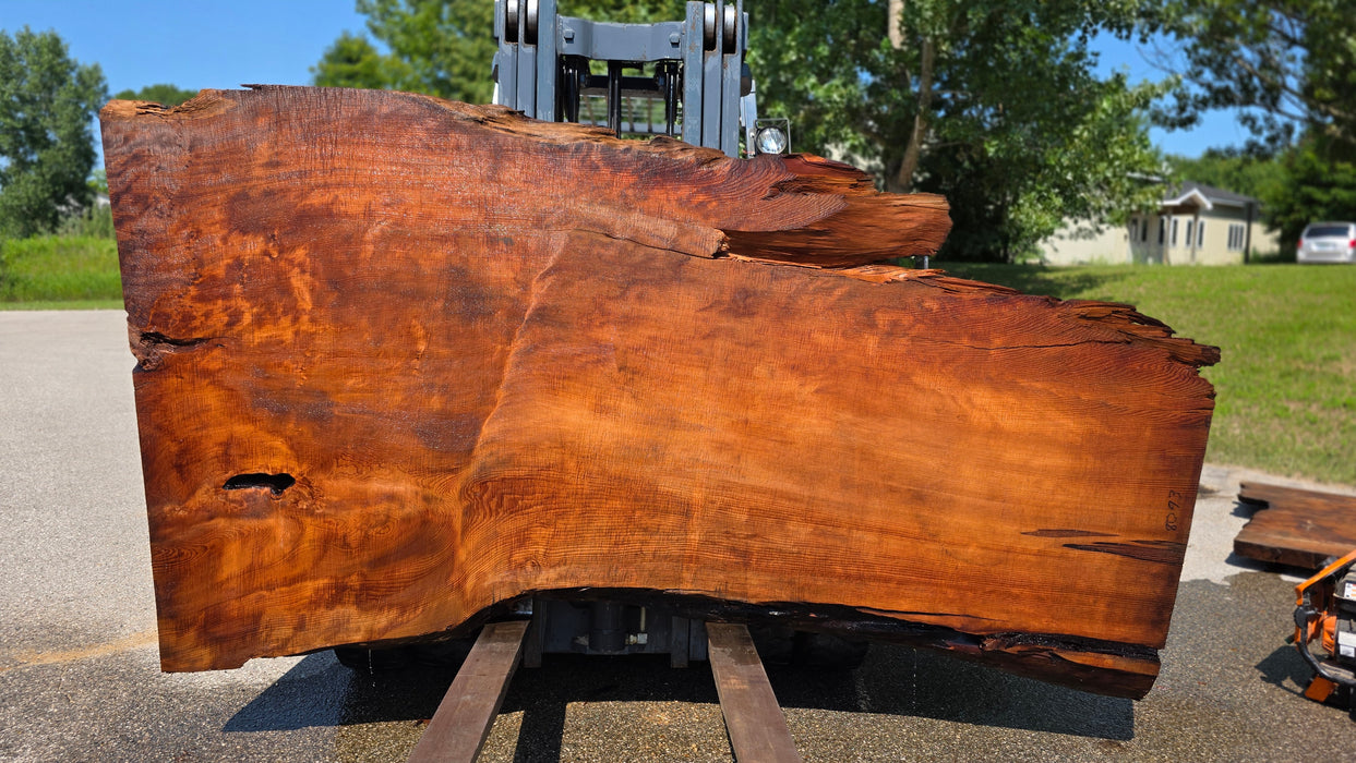 Redwood  #8093(OC) - 3-1/2" x 36" to 51" to 62" x 115" FREE SHIPPING within the Contiguous US.