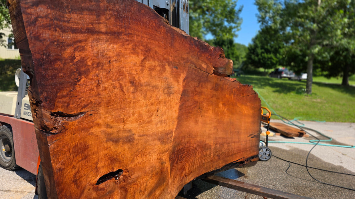 Redwood  #8093(OC) - 3-1/2" x 36" to 51" to 62" x 115" FREE SHIPPING within the Contiguous US.