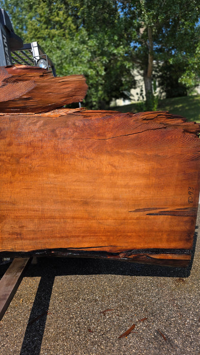 Redwood  #8093(OC) - 3-1/2" x 36" to 51" to 62" x 115" FREE SHIPPING within the Contiguous US.