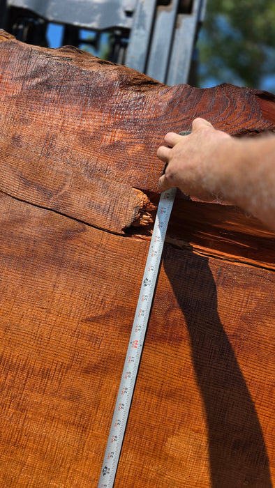 Redwood  #8093(OC) - 3-1/2" x 36" to 51" to 62" x 115" FREE SHIPPING within the Contiguous US.