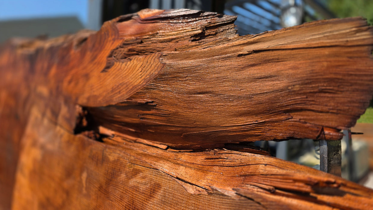 Redwood  #8093(OC) - 3-1/2" x 36" to 51" to 62" x 115" FREE SHIPPING within the Contiguous US.