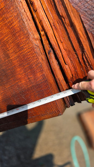 Redwood  #8095(OC) - 3-1/4" x 38" to 62" x 113" FREE SHIPPING within the Contiguous US.