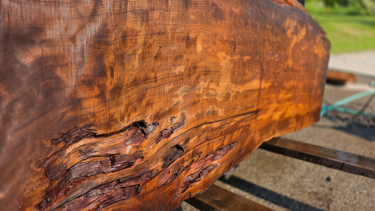 Redwood  #8203(OC) - 3" x 25" to 32" x 84" FREE SHIPPING within the Contiguous US.