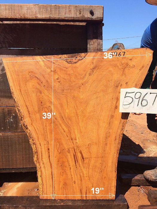 Angelim Pedra #5967- 2-1/2" x 19" to 36" x 39" FREE SHIPPING within the Contiguous US. freeshipping - Big Wood Slabs