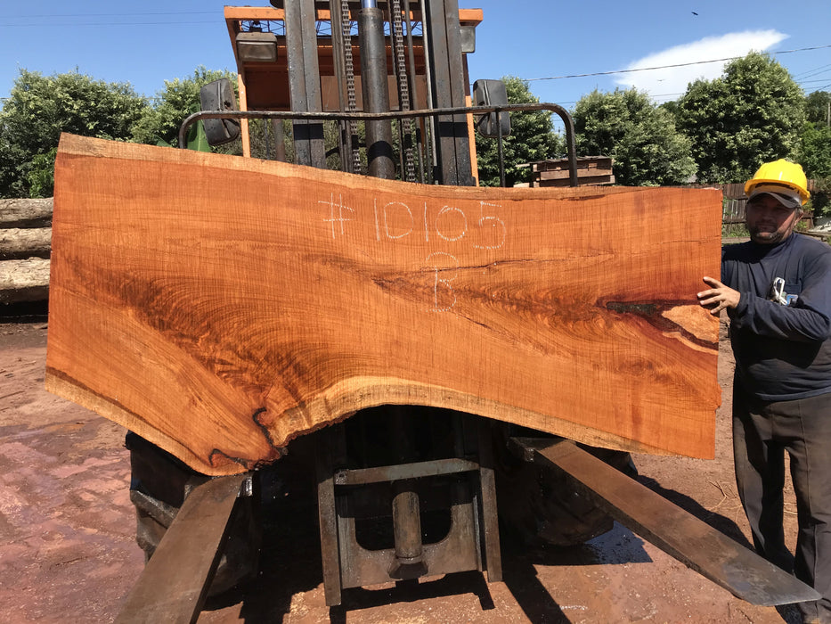 Jatoba / Brazilian #10105 –2-3/8″ x  29″ to 40"  x  89" FREE SHIPPING within the Contiguous US. freeshipping - Big Wood Slabs