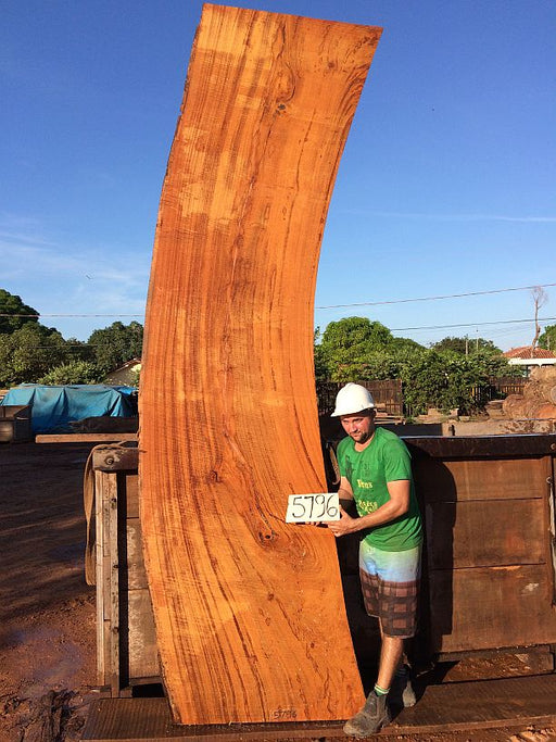 Angelim Pedra #5796- 3" x 36" to 41" x 153" FREE SHIPPING within the Contiguous US. freeshipping - Big Wood Slabs