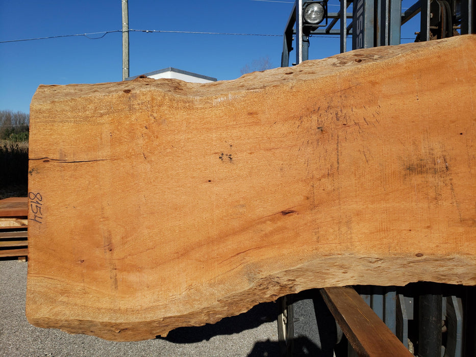 Curatinga Mahogany / Cedrorana #8154 - 2-1/2" x 29" to 39" x 111" FREE SHIPPING within the Contiguous US. freeshipping - Big Wood Slabs