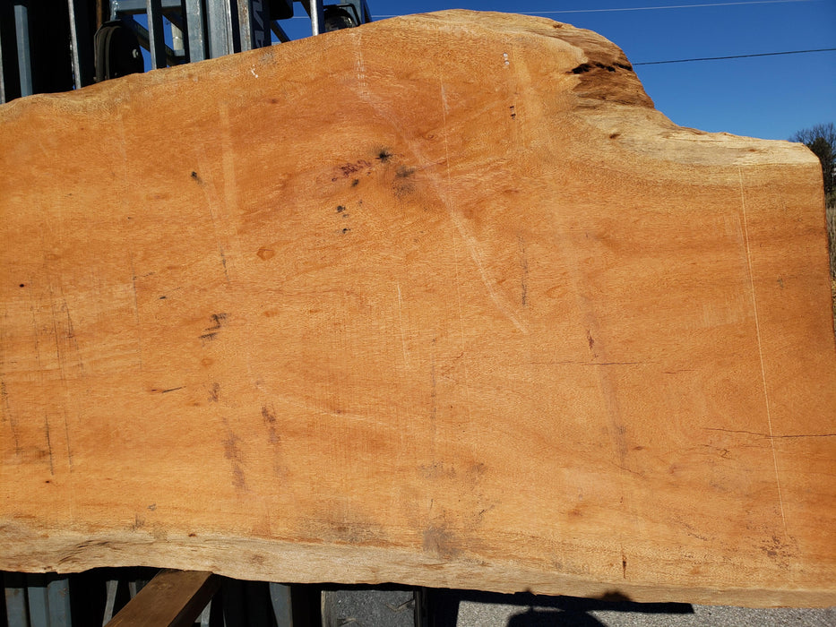 Curatinga Mahogany / Cedrorana #8154 - 2-1/2" x 29" to 39" x 111" FREE SHIPPING within the Contiguous US. freeshipping - Big Wood Slabs