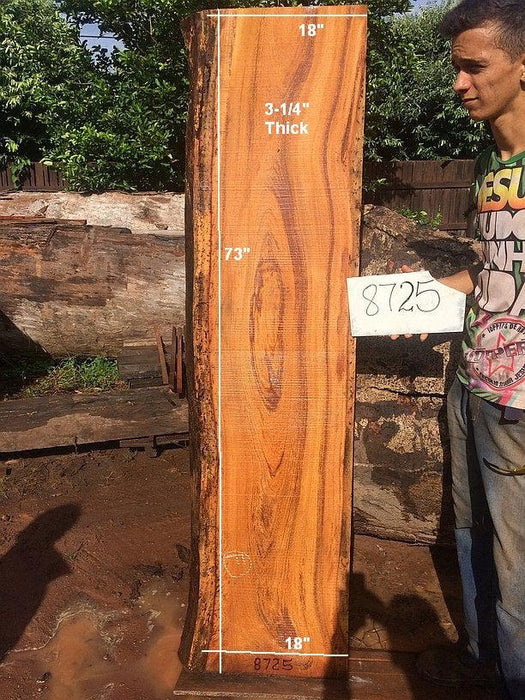 Angelim Pedra #8725- 3-1/4" x 18" x 73" FREE SHIPPING within the Contiguous US. freeshipping - Big Wood Slabs