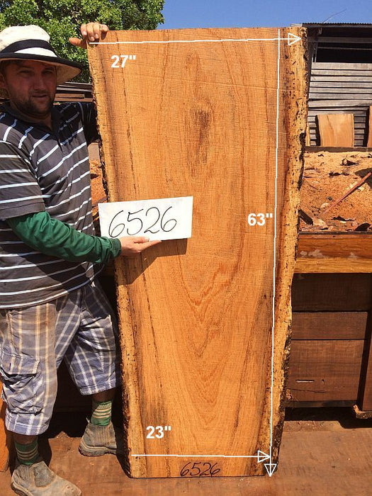 Angelim Pedra #6526 - 2-1/2" x 23" to 27" x 65" FREE SHIPPING within the Contiguous US. freeshipping - Big Wood Slabs