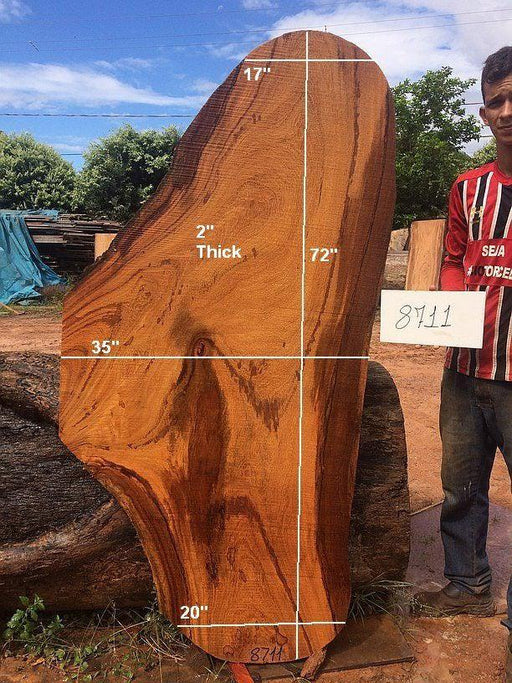 Angelim Pedra #8711 - 2" x 17" to 35" x 72" FREE SHIPPING within the Contiguous US. freeshipping - Big Wood Slabs