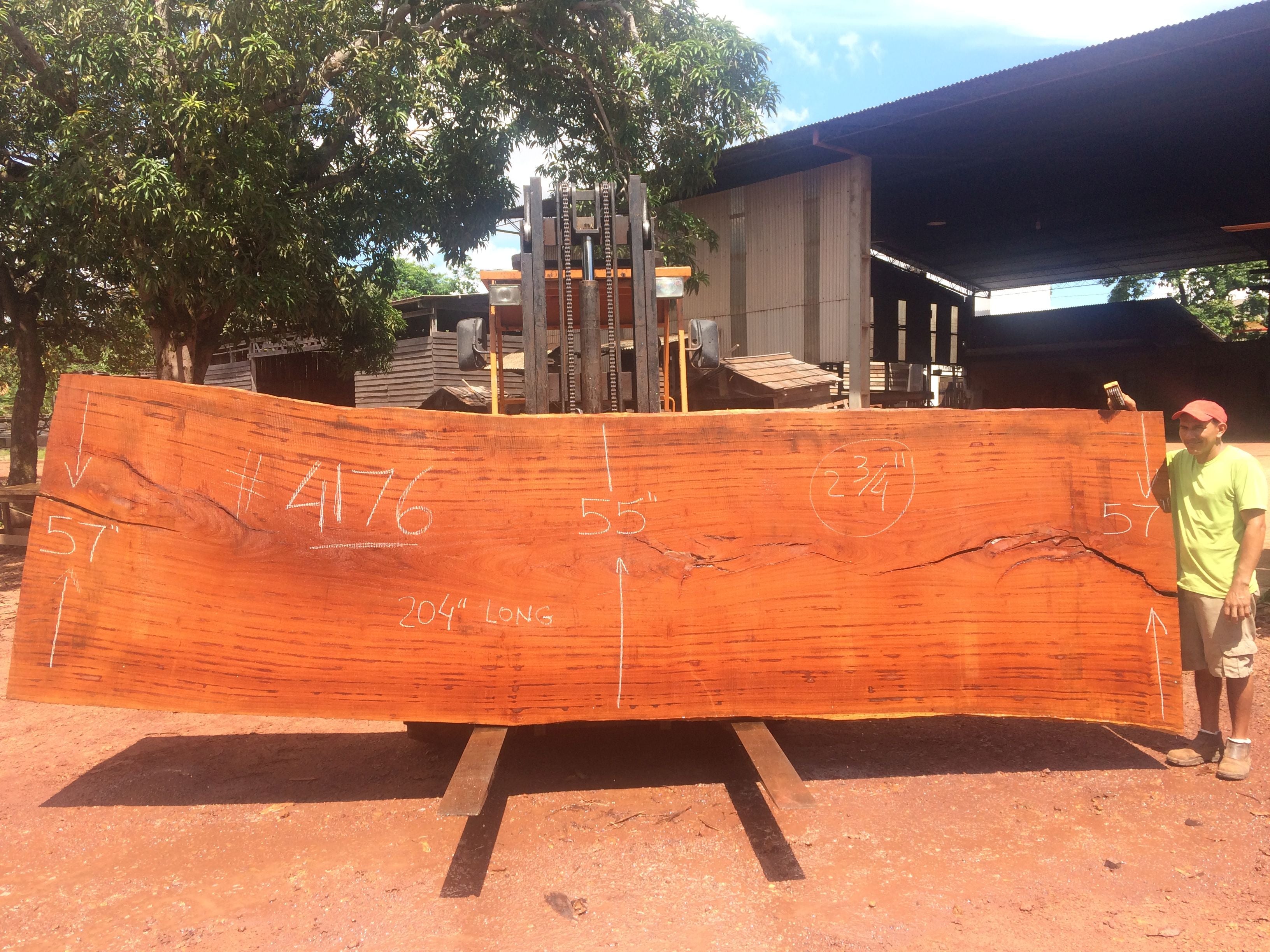 Angelim Pedra #4176- 2-3/4" x 55" to 57" x 204" FREE SHIPPING within the Contiguous US.