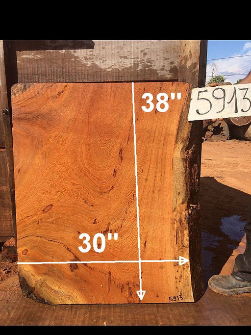 Angelim Pedra #5913- 3-1/4" x 30" x 38" FREE SHIPPING within the Contiguous US. freeshipping - Big Wood Slabs