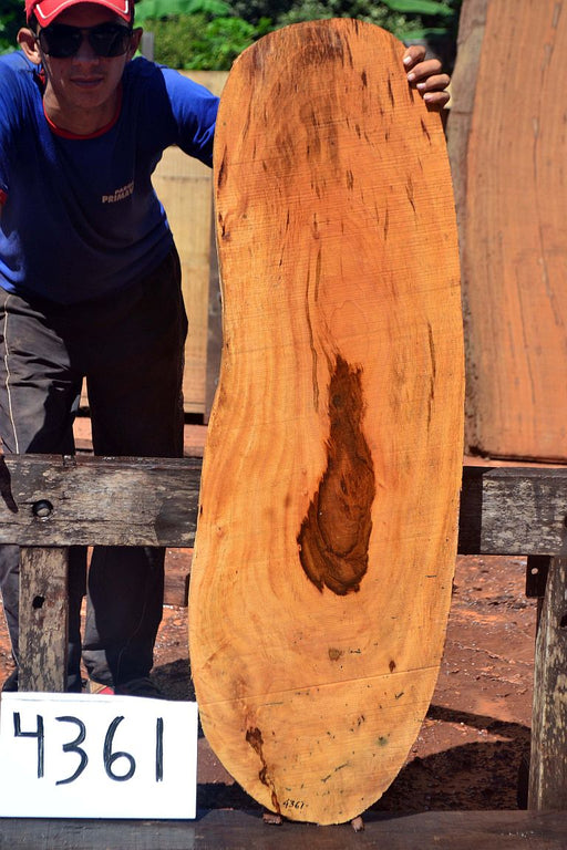 Jatoba / Brazilian Cherry #4361- 2-1/4" x 15" x 48" FREE SHIPPING within the Contiguous US. freeshipping - Big Wood Slabs