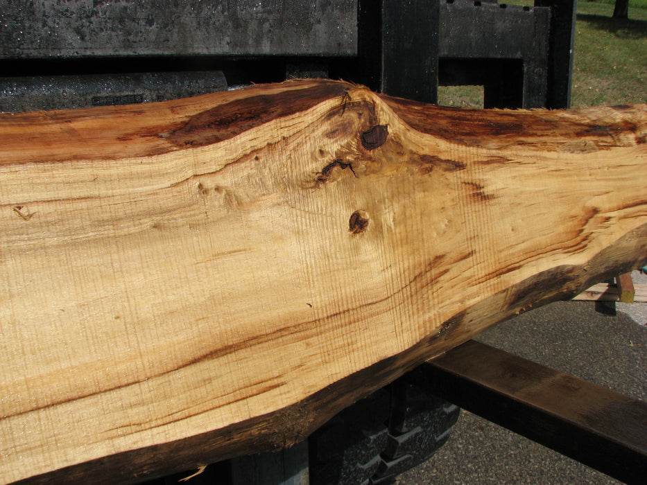 Cottonwood #6431 - 2-1/2" x 7" to 12" x 87" FREE SHIPPING within the Contiguous US. freeshipping - Big Wood Slabs