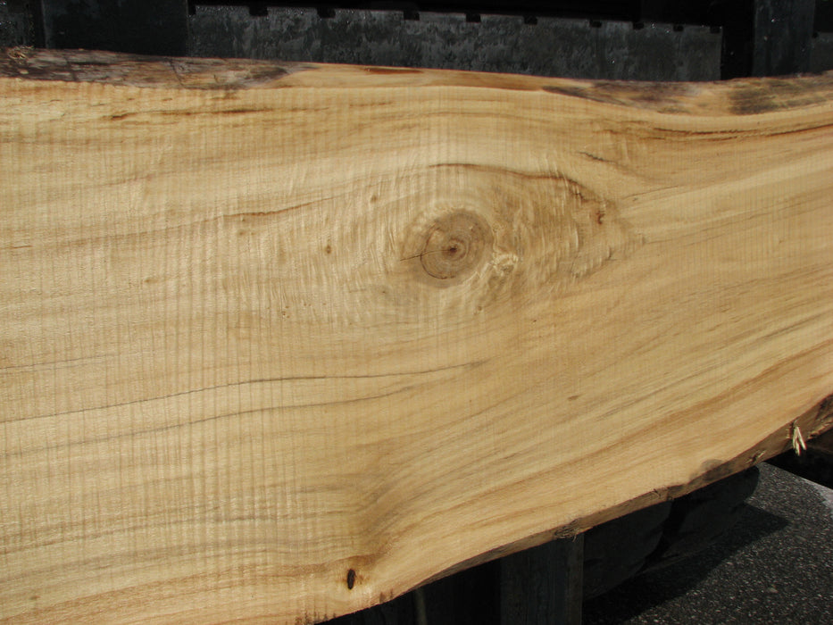 Cottonwood #6439 - 2-1/4" x 15" to 19" x 79" FREE SHIPPING within the Contiguous US. freeshipping - Big Wood Slabs