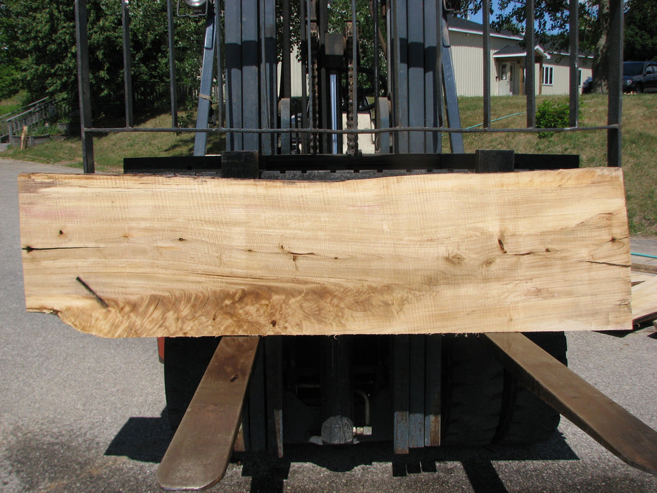 Cottonwood #6441 - 2-1/4" x 19" to 22" x 78" FREE SHIPPING within the Contiguous US. freeshipping - Big Wood Slabs