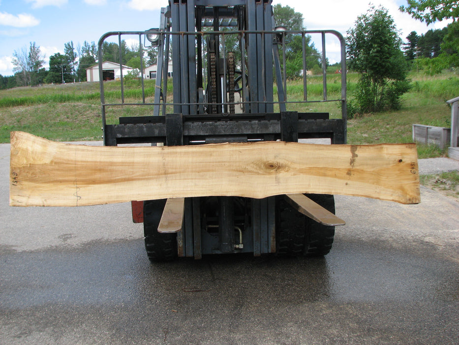 Cottonwood #6451 - 2-3/4" x 15 to 22" x 119" FREE SHIPPING within the Contiguous US. freeshipping - Big Wood Slabs