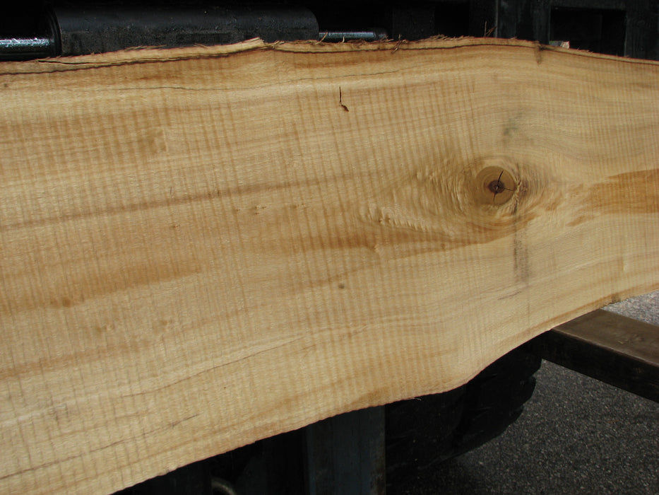 Cottonwood #6451 - 2-3/4" x 15 to 22" x 119" FREE SHIPPING within the Contiguous US. freeshipping - Big Wood Slabs