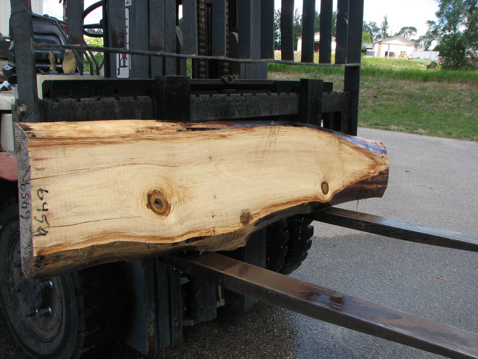 Cottonwood #6459- 2-1/4" x 12 to 16" x 83" FREE SHIPPING within the Contiguous US. freeshipping - Big Wood Slabs