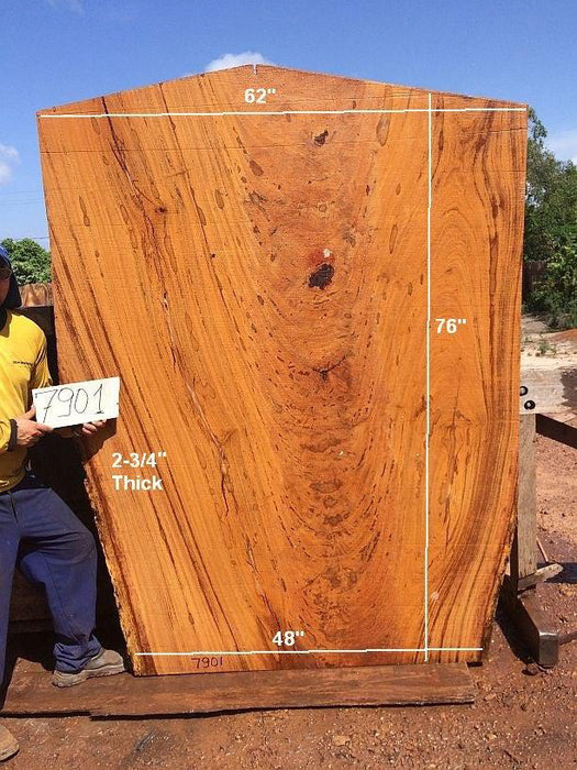 Angelim Pedra #7901- 2-3/4" x 48" to 62" x 76" FREE SHIPPING within the Contiguous US. freeshipping - Big Wood Slabs
