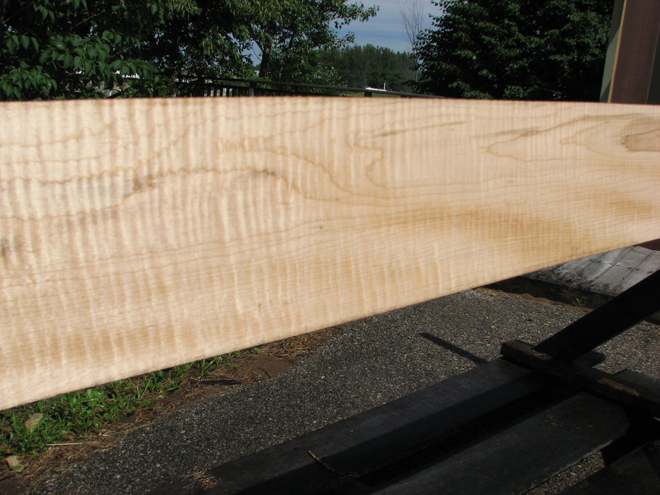 Maple, Curly #6647(JW) - 1-9/16" x 4-3/4" to 5-1/2" x 96" FREE SHIPPING within the Contiguous US. freeshipping - Big Wood Slabs