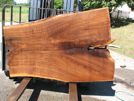 Walnut, American #6804(JS) - 3" x 34" to 48" x 68-1/2" FREE SHIPPING within the Contiguous US. freeshipping - Big Wood Slabs