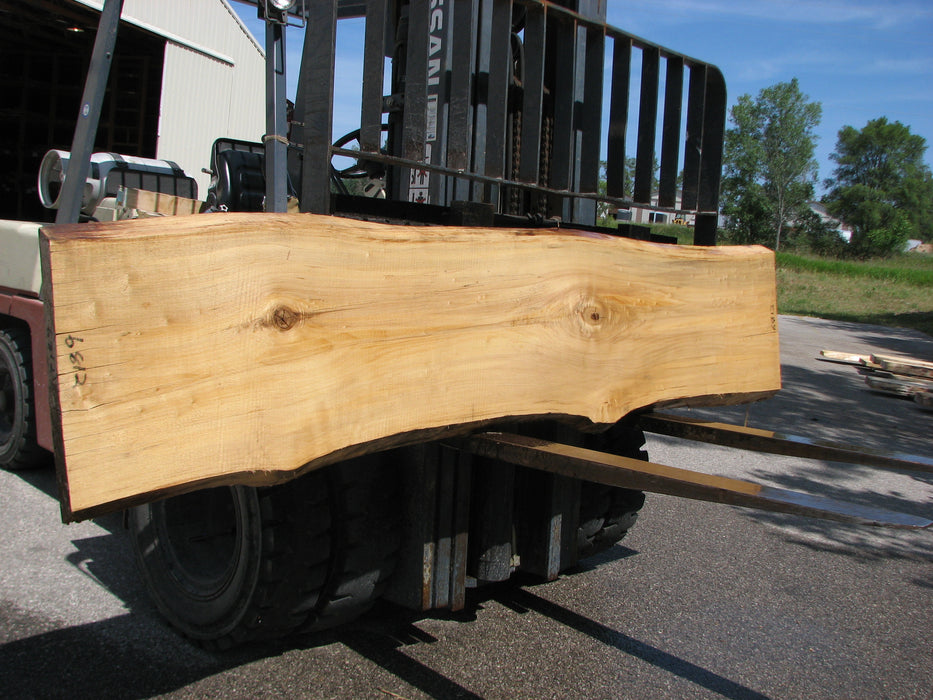 Cottonwood #6812 - 2-1/4" x 19" to 21-1/2" x 112" FREE SHIPPING within the Contiguous US. freeshipping - Big Wood Slabs