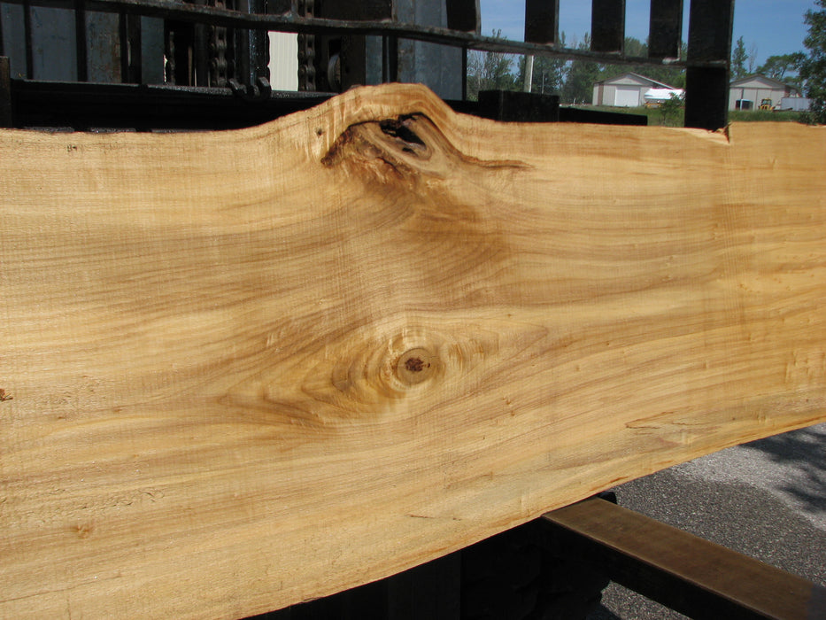 Cottonwood #6812 - 2-1/4" x 19" to 21-1/2" x 112" FREE SHIPPING within the Contiguous US. freeshipping - Big Wood Slabs