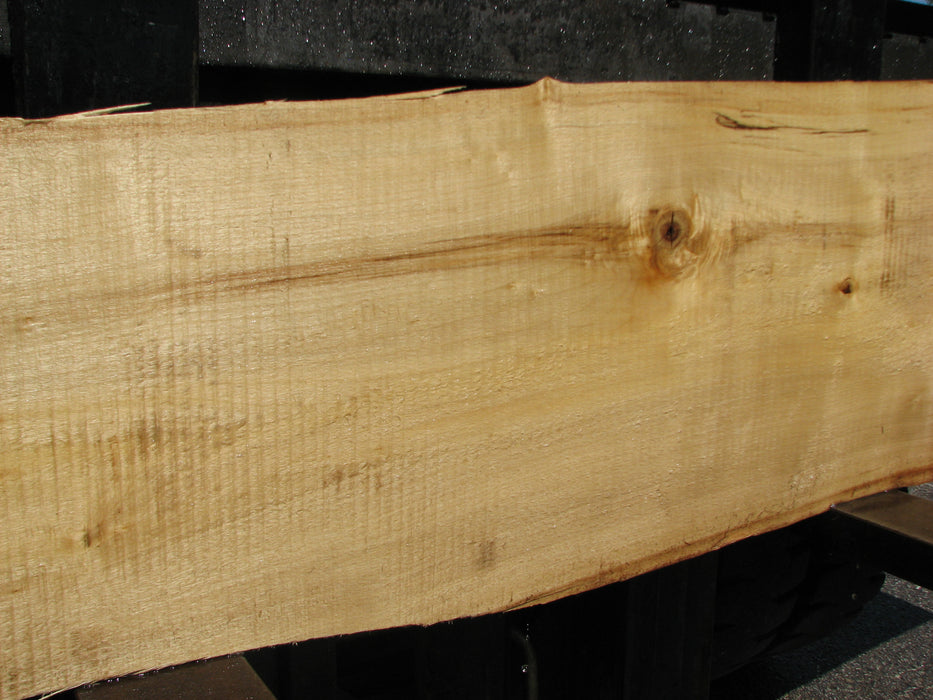 Cottonwood #6813 - 2-1/4" x 8" to 14-1/2" x 113" FREE SHIPPING within the Contiguous US. freeshipping - Big Wood Slabs