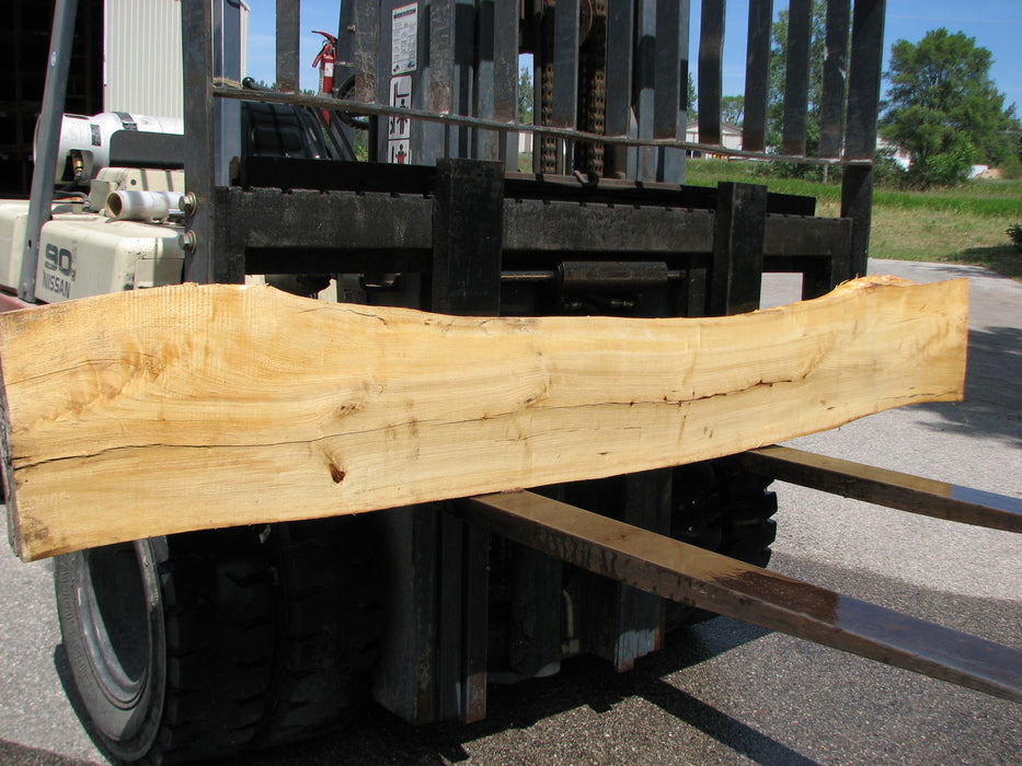 Cottonwood #6824 - 2-1/4" x 10-3/4" to 12-3/4 x 102" FREE SHIPPING within the Contiguous US. freeshipping - Big Wood Slabs