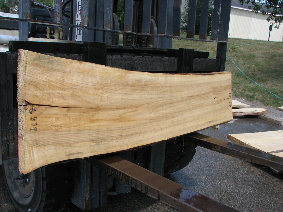Cottonwood #6839 - 2-1/4" x 15-1/4" to 20-3/4" x 68" FREE SHIPPING within the Contiguous US. freeshipping - Big Wood Slabs