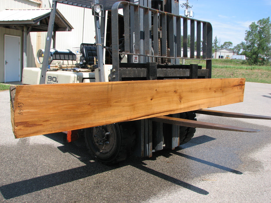 Red Oak #6869 - 2-1/4" x 14-1/2" to 15-1/2" x 115" FREE SHIPPING within the Contiguous US. freeshipping - Big Wood Slabs