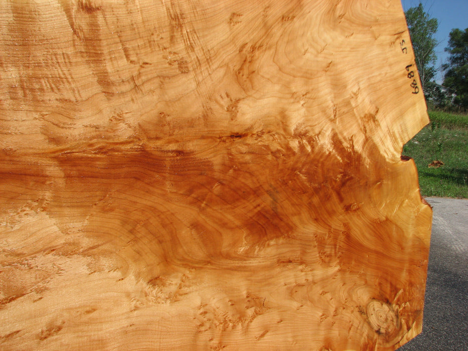 Willow #6889 (JS) 3" x 28" x 40" x 75" FREE SHIPPING within the Contiguous US. freeshipping - Big Wood Slabs