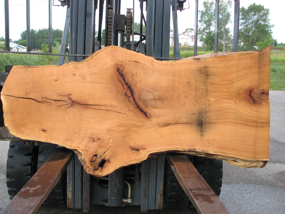 Red Oak #6899(JS) - 3" x 18" to 33" x 68" FREE SHIPPING within the Contiguous US. freeshipping - Big Wood Slabs