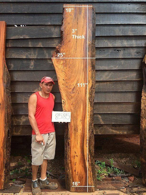 Angelim Pedra #8585- 3" x 16" to 25" x 111" FREE SHIPPING within the Contiguous US. freeshipping - Big Wood Slabs