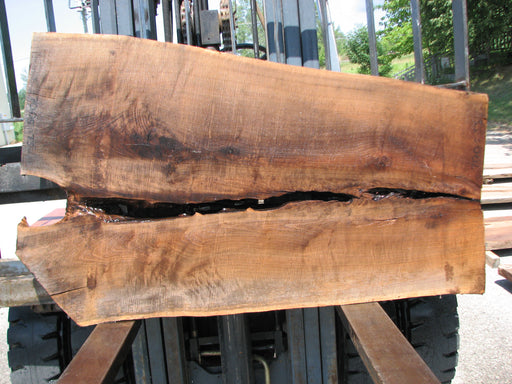Walnut, American #7005 (JS) - 2-1/2" x 25-1/2" to 36-3/4" x 57" FREE SHIPPING within the Contiguous US. freeshipping - Big Wood Slabs