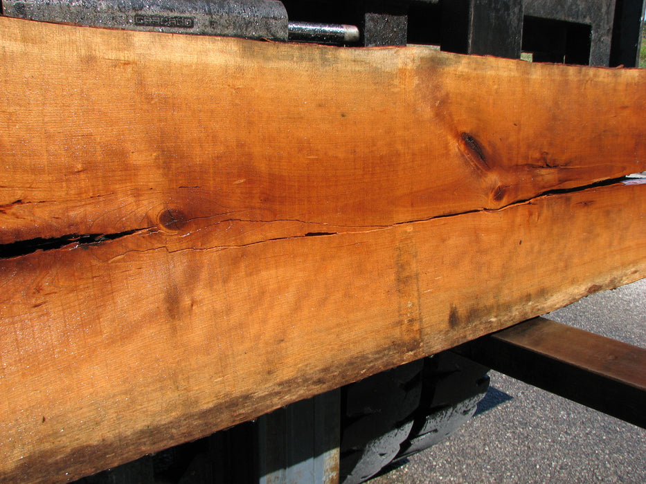 Cherry, American #7053 (JS) - 1-1/2" x 14" to 25" (SET) x 103" FREE SHIPPING within the Contiguous US. freeshipping - Big Wood Slabs