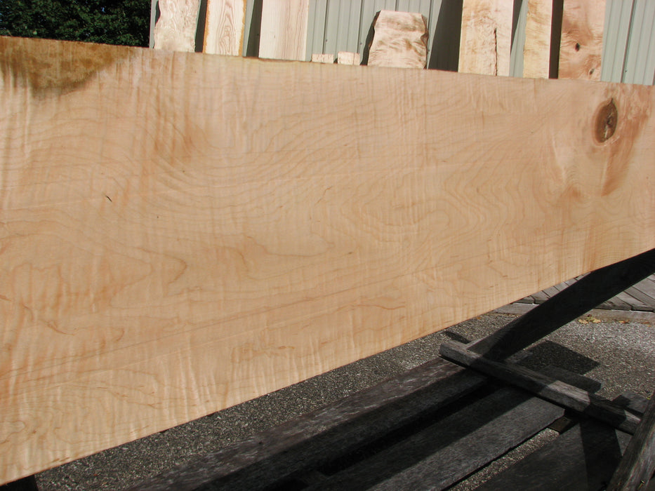Maple, Curly #7089(JW) - 1-5/16" x 11" x 100" FREE SHIPPING within the Contiguous US. freeshipping - Big Wood Slabs