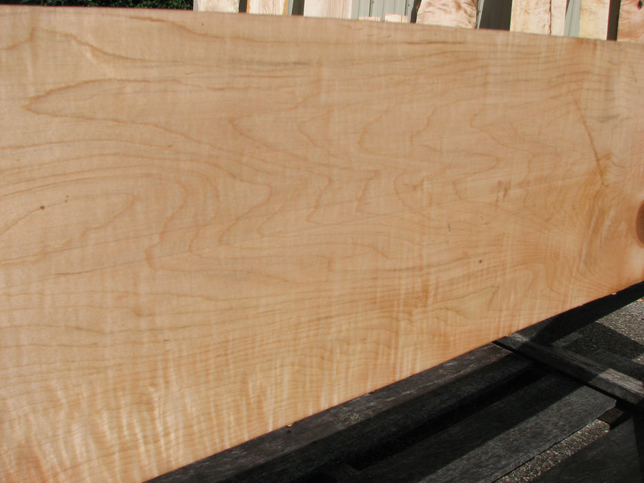 Maple, Curly #7089(JW) - 1-5/16" x 11" x 100" FREE SHIPPING within the Contiguous US. freeshipping - Big Wood Slabs