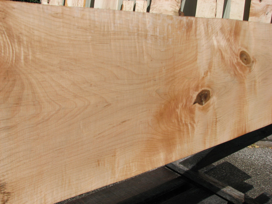 Maple, Curly #7094(JW) - 1-3/16" x 11" x 101" FREE SHIPPING within the Contiguous US. freeshipping - Big Wood Slabs