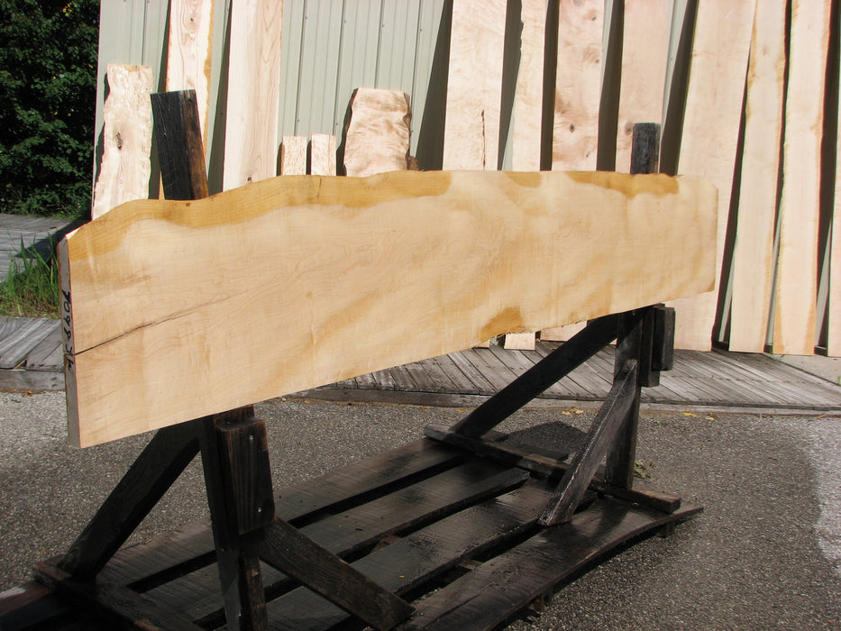 Maple, Curly #7098(JW) - 1-5/16" x 12-3/4" to 16" x 105" FREE SHIPPING within the Contiguous US. freeshipping - Big Wood Slabs