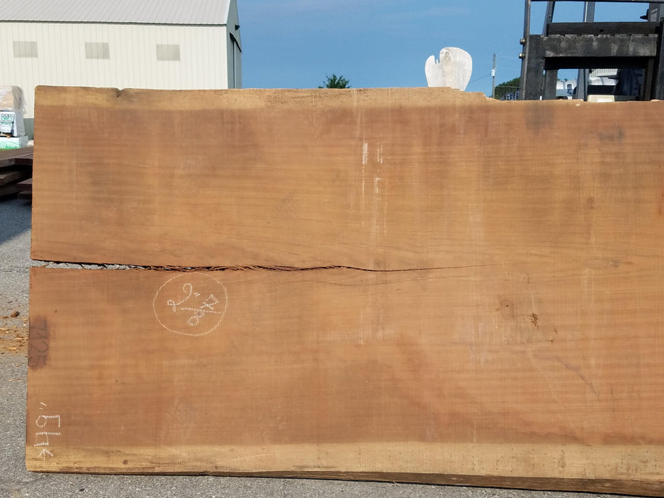 Jatoba / Brazilian Cherry #7125- 2-1/2" x 49" to 50" x 202" FREE SHIPPING within the Contiguous US. freeshipping - Big Wood Slabs