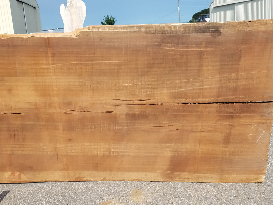 Jatoba / Brazilian Cherry #7125- 2-1/2" x 49" to 50" x 202" FREE SHIPPING within the Contiguous US. freeshipping - Big Wood Slabs