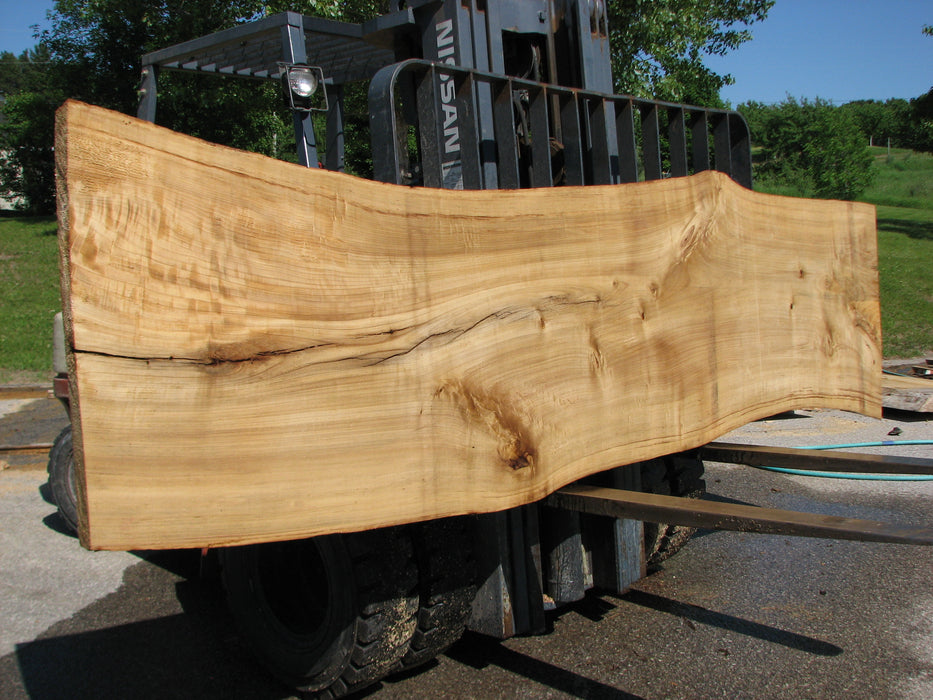 Cottonwood #7299(OC) - 2-1/2" x 31" to 39" x 147" FREE SHIPPING within the Contiguous US. freeshipping - Big Wood Slabs